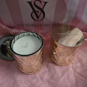 Victoria's Secret "Heavenly" Rose Gold Candle 10.2 Oz